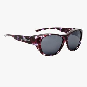 Jonathan Paul Allure Polarized Fitover Sunglasses - Grape Demi